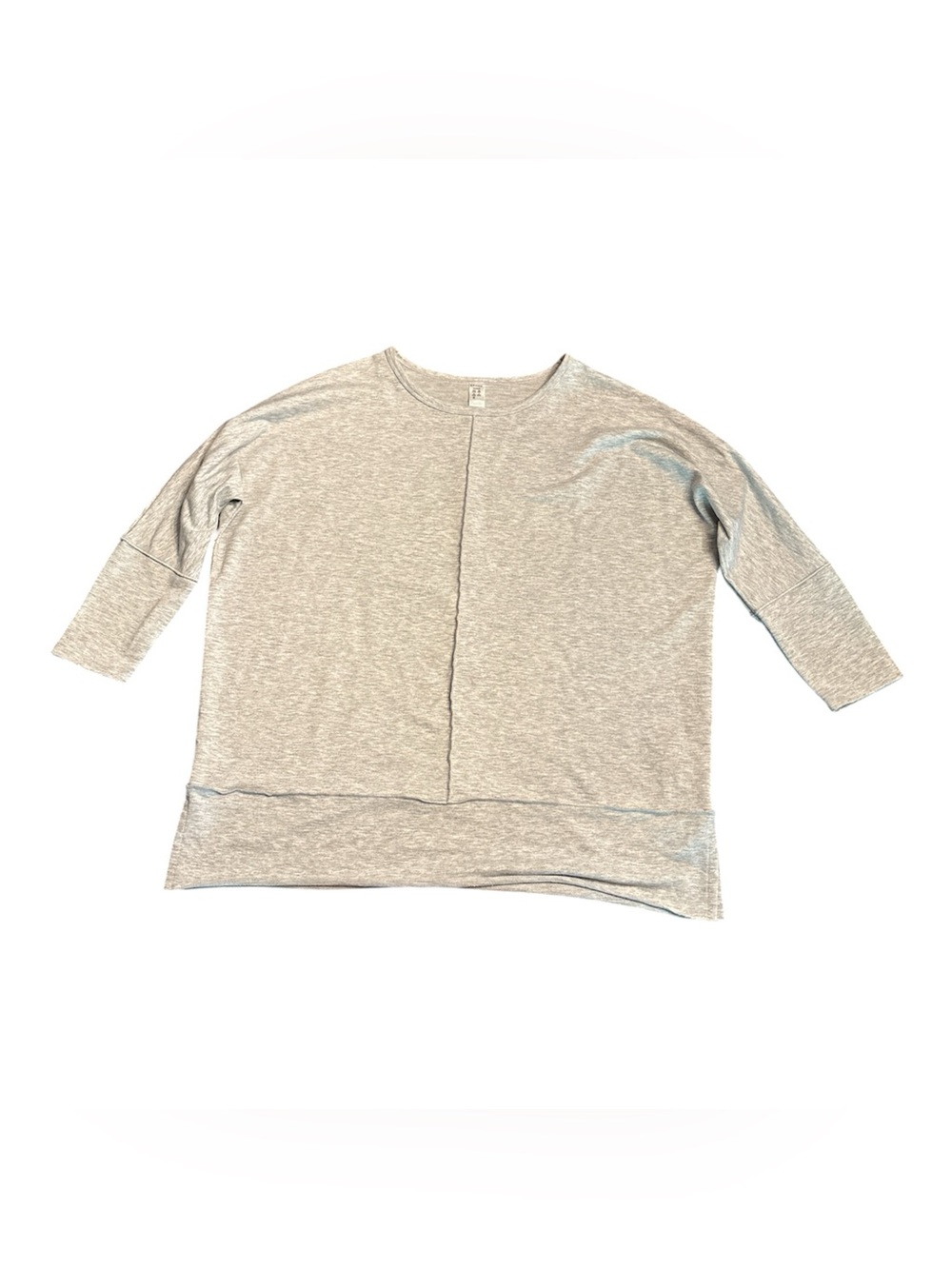 Spanx Perfect Length Dolman Sleeve Top heather gray Size S - Picture 2 of 6